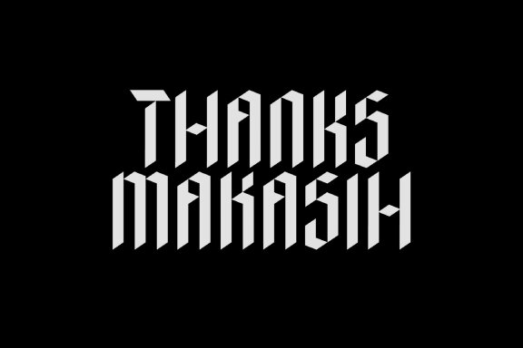Abkad - Modern Gothic Font