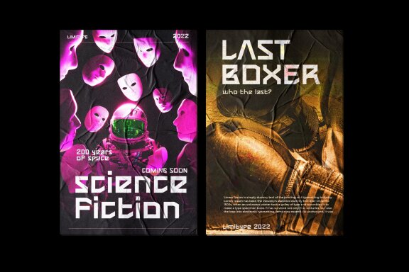 Teroxia - Robotic Font