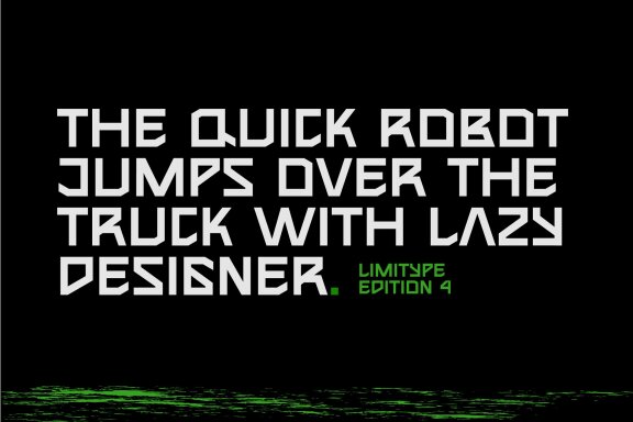 Teroxia - Robotic Font