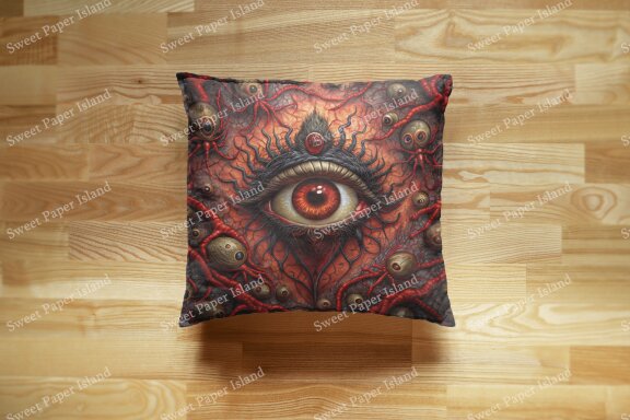 Set of 8 Digital Papers - Spider Eyes Extraterrestrial Mutation