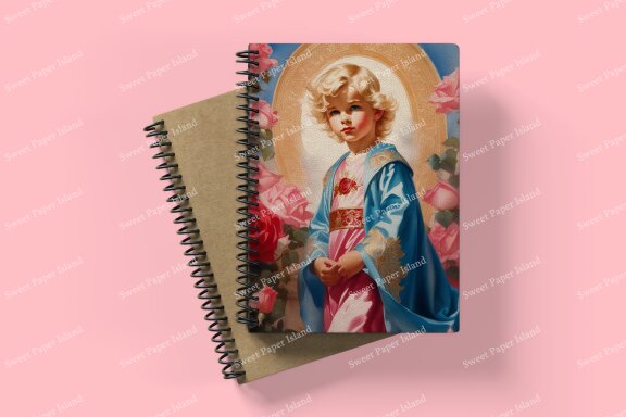 Set Of 10 Digital Papers - The Divine Child In Watercolor