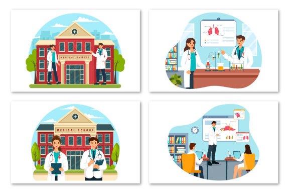 10 Medical School Illustration