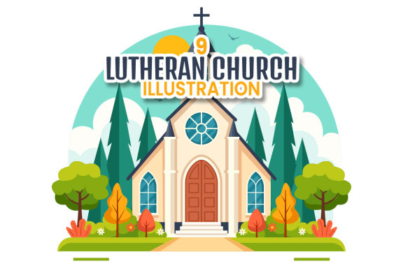 9 Lutheran Church Illustration