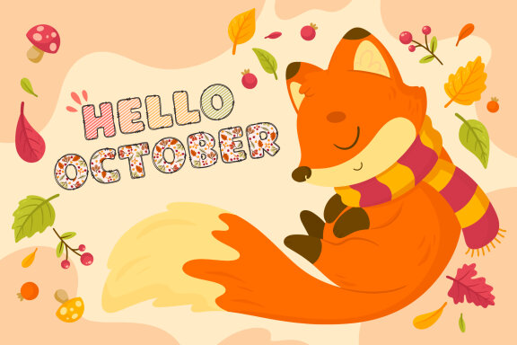 Fox Autumn Color Font