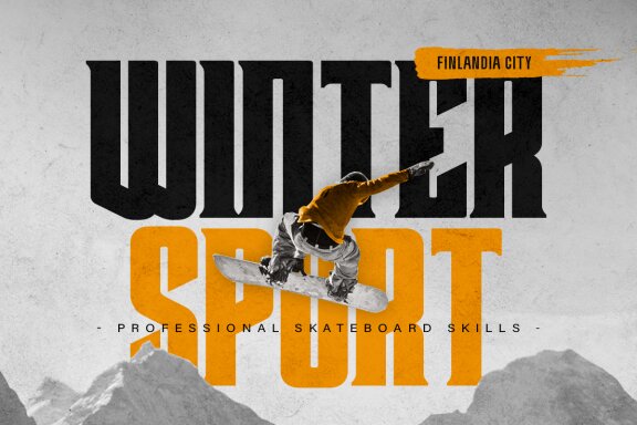 Crosride - Sport Display Font