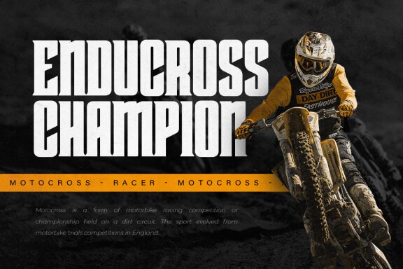 Crosride - Sport Display Font