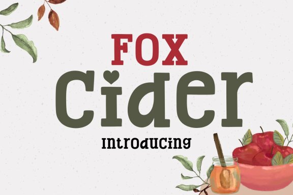 Fox Cider Font