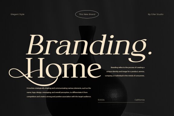 Semaro - Modern & Luxury Font