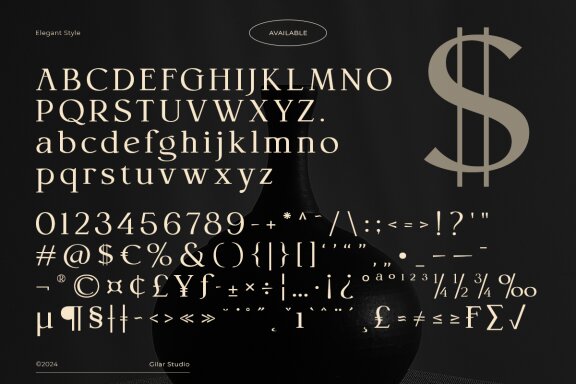 Semaro - Modern & Luxury Font