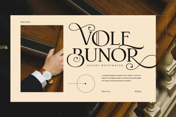 Semaro - Modern & Luxury Font