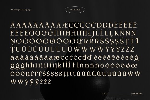 Semaro - Modern & Luxury Font