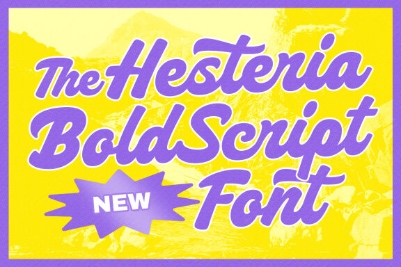 Hesteria Bold Script