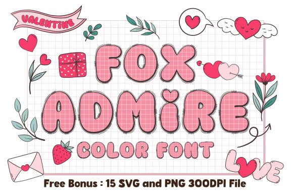 Fox Admire Color Font