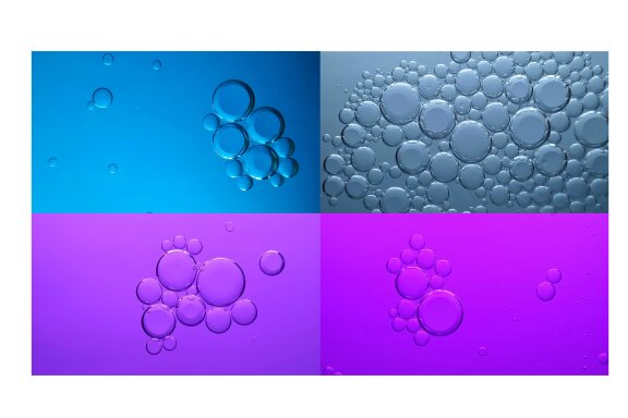 12 Bubbles abstract photos