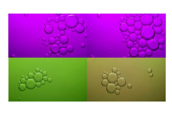 12 Bubbles abstract photos