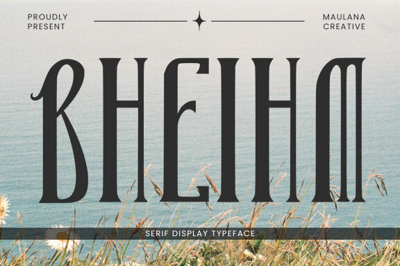 Bheihm Decorative Display Font