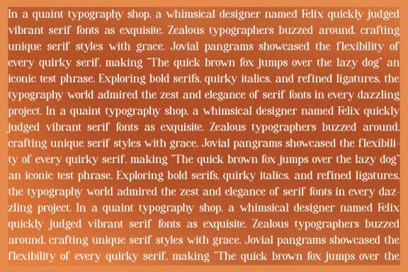 Reihard Sejenak | Modern Serif