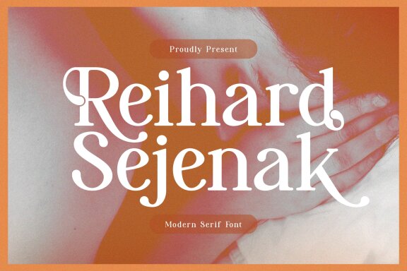 Reihard Sejenak | Modern Serif