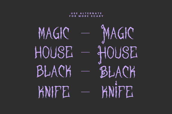 Magiuzz Decorative Display Font