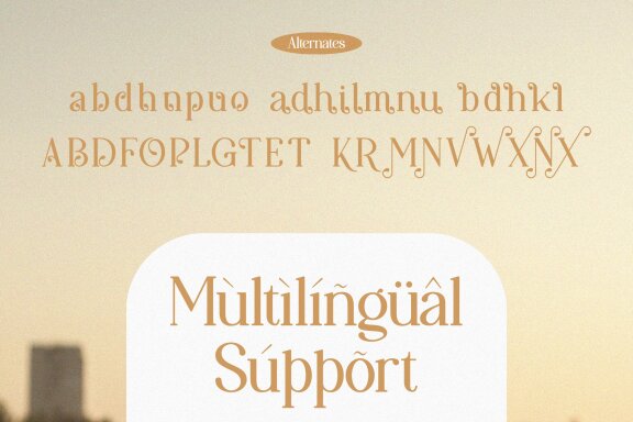 Papolina | Modern Serif Font
