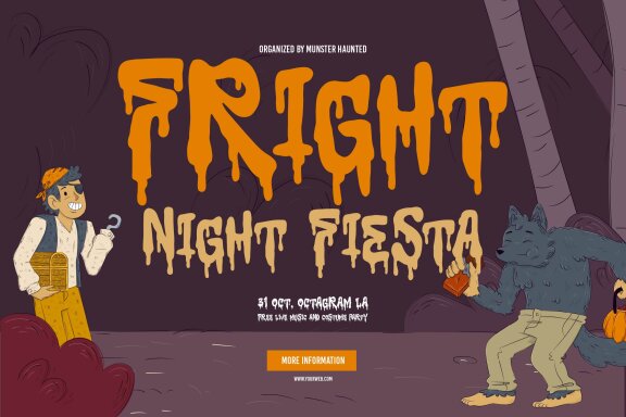 Zomblo | Halloween Horror Font