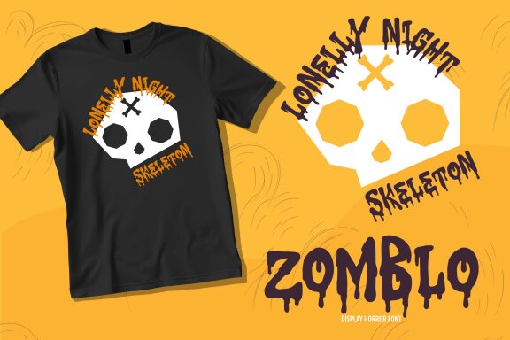 Zomblo | Halloween Horror Font