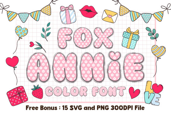 Fox Annie Color Font