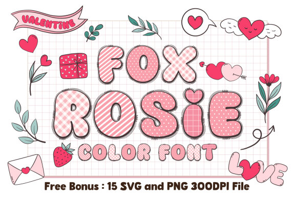 Fox Rosie Color Font