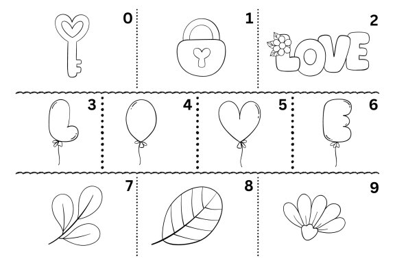 Fox Valentine Doodle Dingbat Font