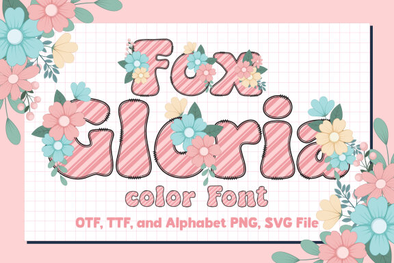 Fox Gloria Color Font