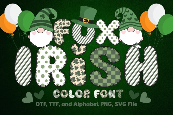 Fox Irish Color Font