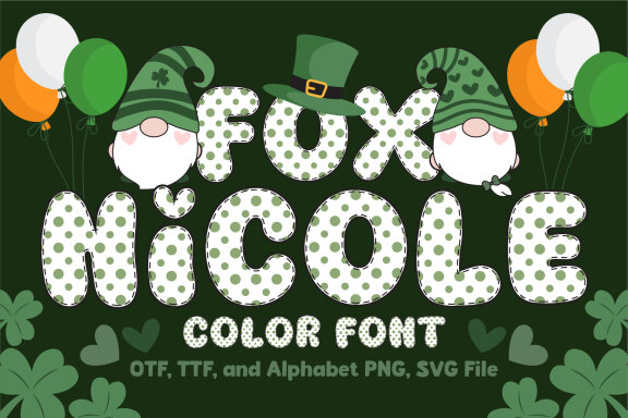 Fox Nicole Color Font