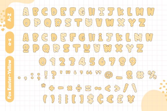 Fox Easter Color (4 Bundle) Fonts