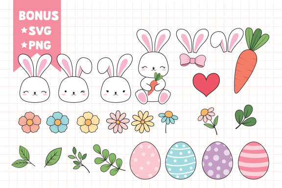 Fox Easter Color (4 Bundle) Fonts