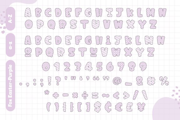 Fox Easter Color (4 Bundle) Fonts