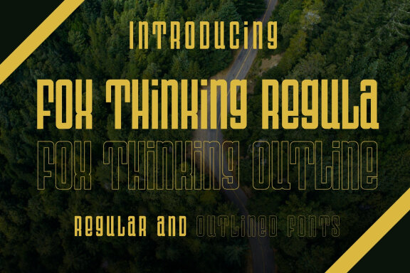 Fox Thinking Fonts