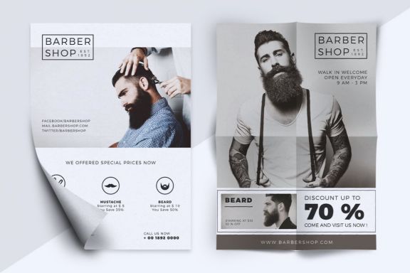 BARBERSHOP Multipurpose Flyers