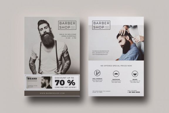 BARBERSHOP Multipurpose Flyers