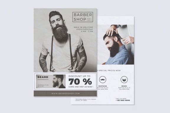 BARBERSHOP Multipurpose Flyers
