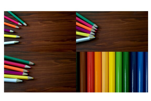 14 Colored pencils photos