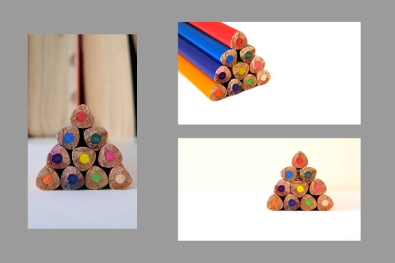 14 Colored pencils photos