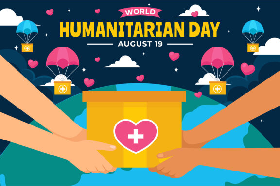 14 World Humanitarian Day Illustration