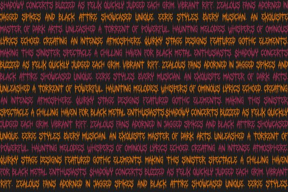 Astaroth Textura | Black Metal Font
