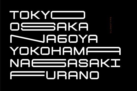 Enfonix - Stretch Font