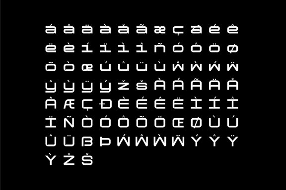 Enfonix - Stretch Font