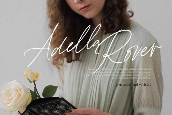 Lovely Britney - A beautiful handwritten script 