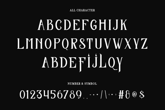 Yerezz Serif Display Font