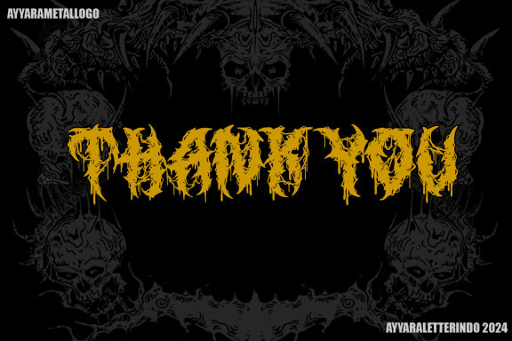 DEADLY | DEATH METAL FONT