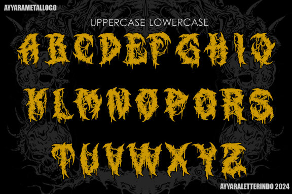 DEADLY | DEATH METAL FONT