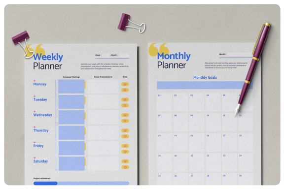 Creative Employee Planner